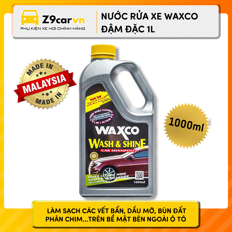 Nước rửa xe Waxco đậm đặc