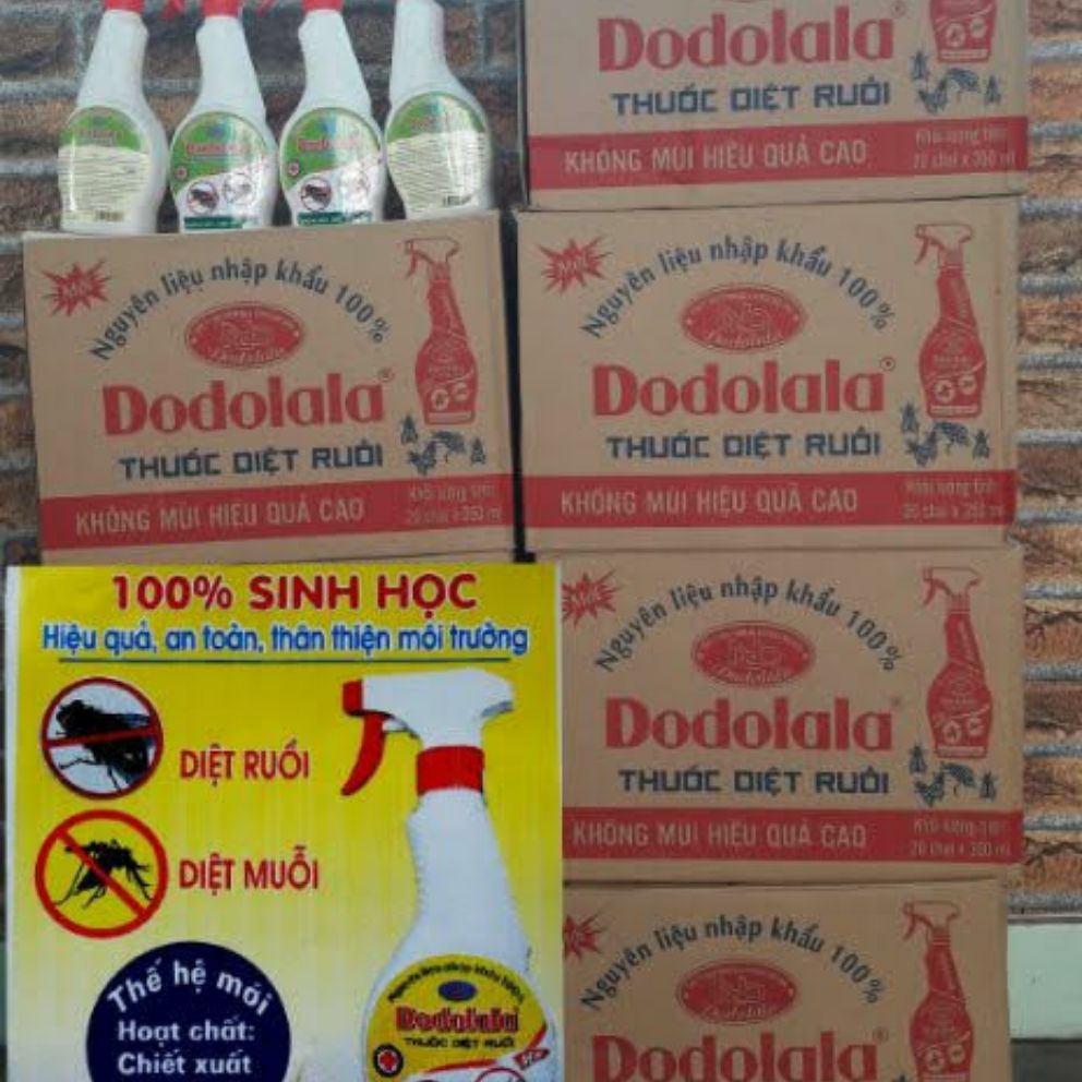 Chai xịt diệt Ruồi sinh học Dodolala 350ml diệt sạch sau 10s