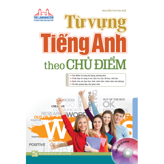 THE LANGMASTER - TỪ VỰNG TIẾNG ANH THEO CHỦ ĐIỂM (TÁI BẢN KÈM CD)
