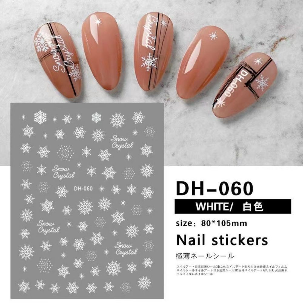 Sticker nail noel giáng sinh trang trí