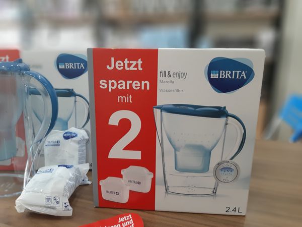[Sẵn 2 lõi lọc Made in Germany] Bình lọc nước Brita 2.4L