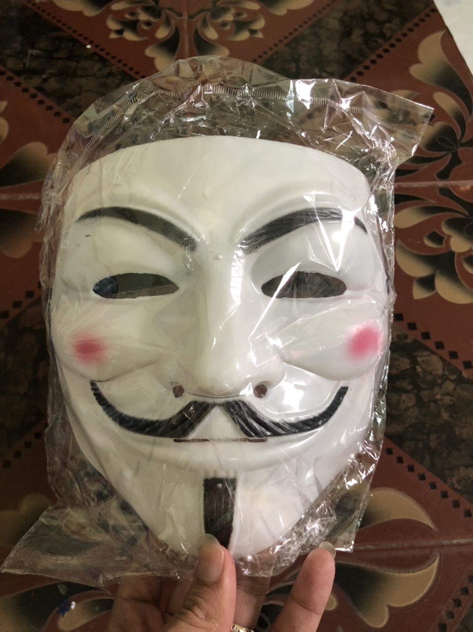 Mặt Nạ Hacker (hóa Trang) 2021 hình thật shop chup 100%