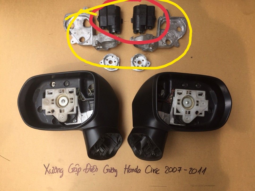 Mô tơ Gập gương Civic đời 2007-2011