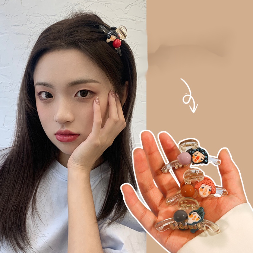 Kẹp tóc , gấp tóc nhỉ icon human ngộ nghĩnh