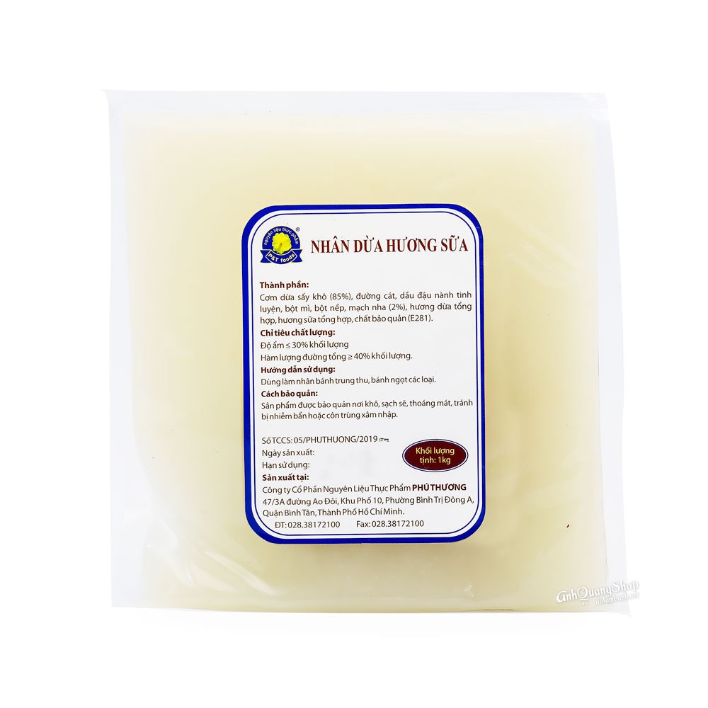 Nhân Dừa Hương Sữa Phú Thương 1KG