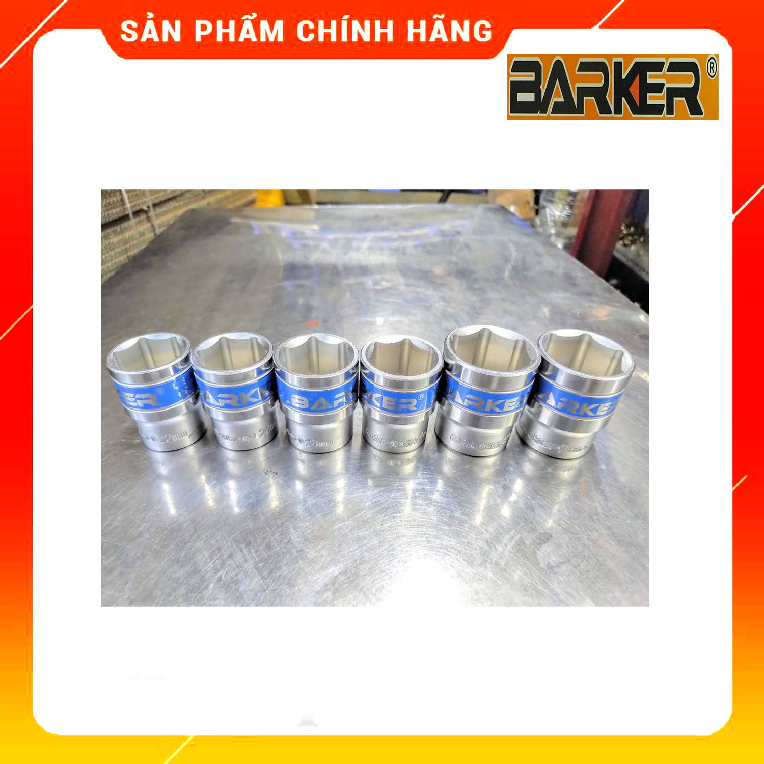 Khẩu ngắn 16mm 1/2'' barker