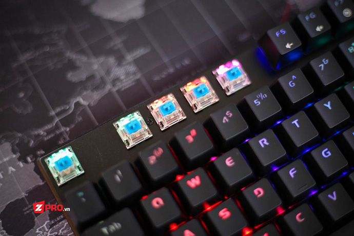 Bàn Phím Cơ Gaming DareU EK810 Queen Pink - Multi LED (Blue/Brown Switch)