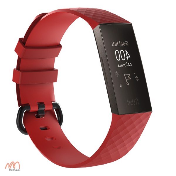 Dây đồng hồ Fitbit charge 3 vân nhám