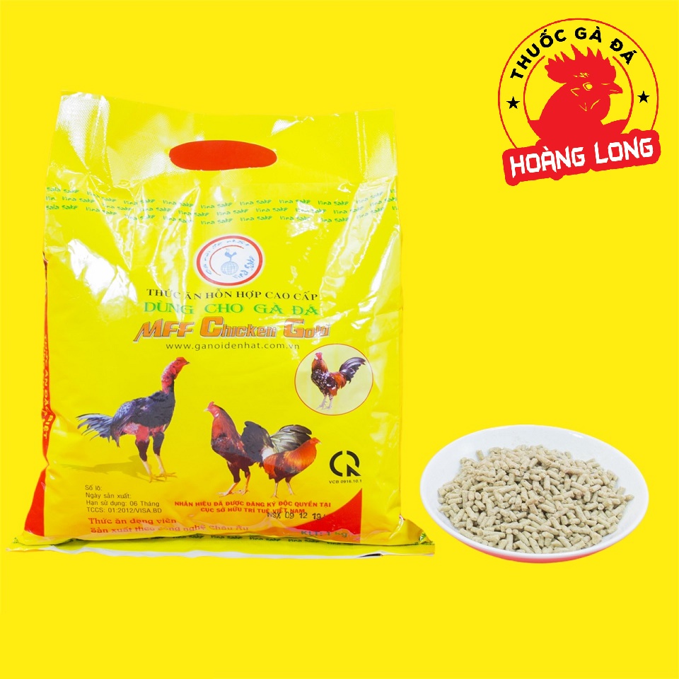 CÁM Hỗn Hợp VINASAKE cho gà đá BỊCH 1 KG