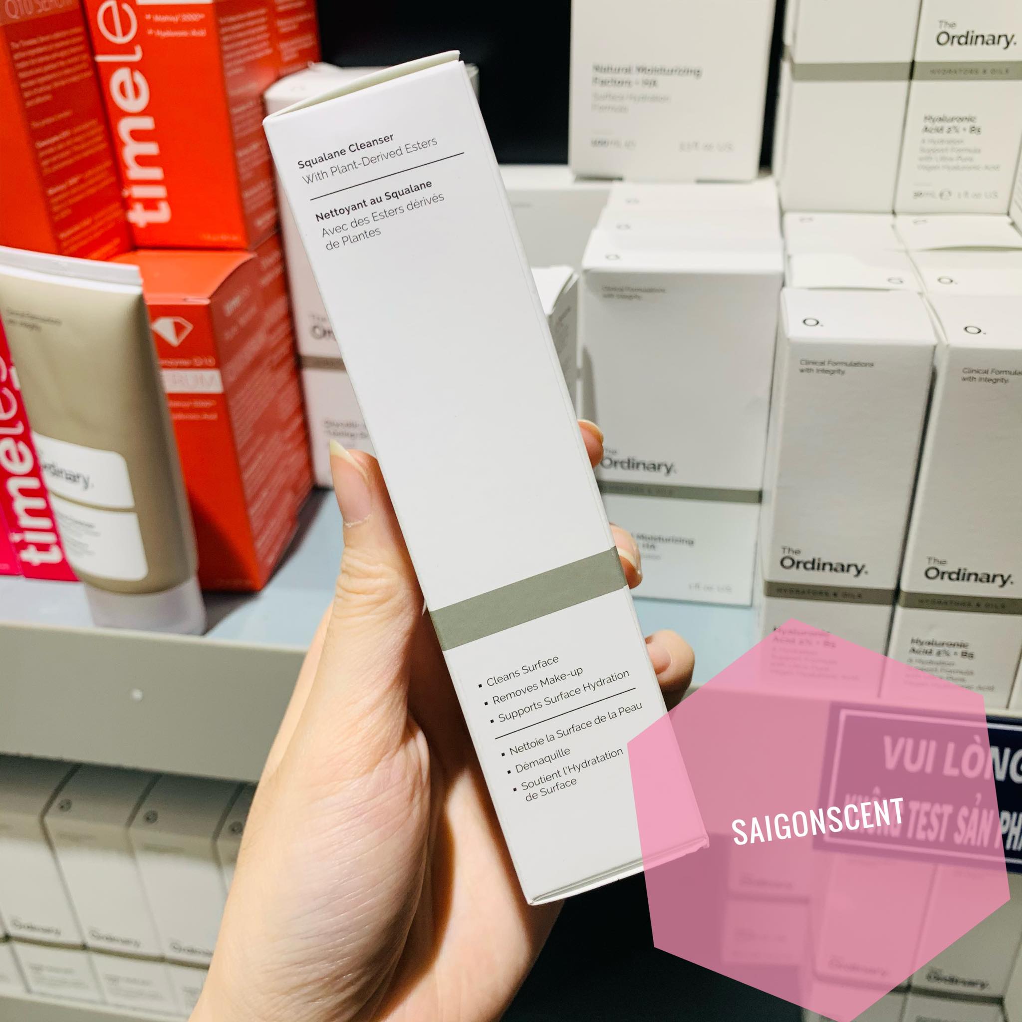 [HCM][Saigon Scent] Sữa rửa mặt The Ordinary Squalane Cleanser ( 50mL )