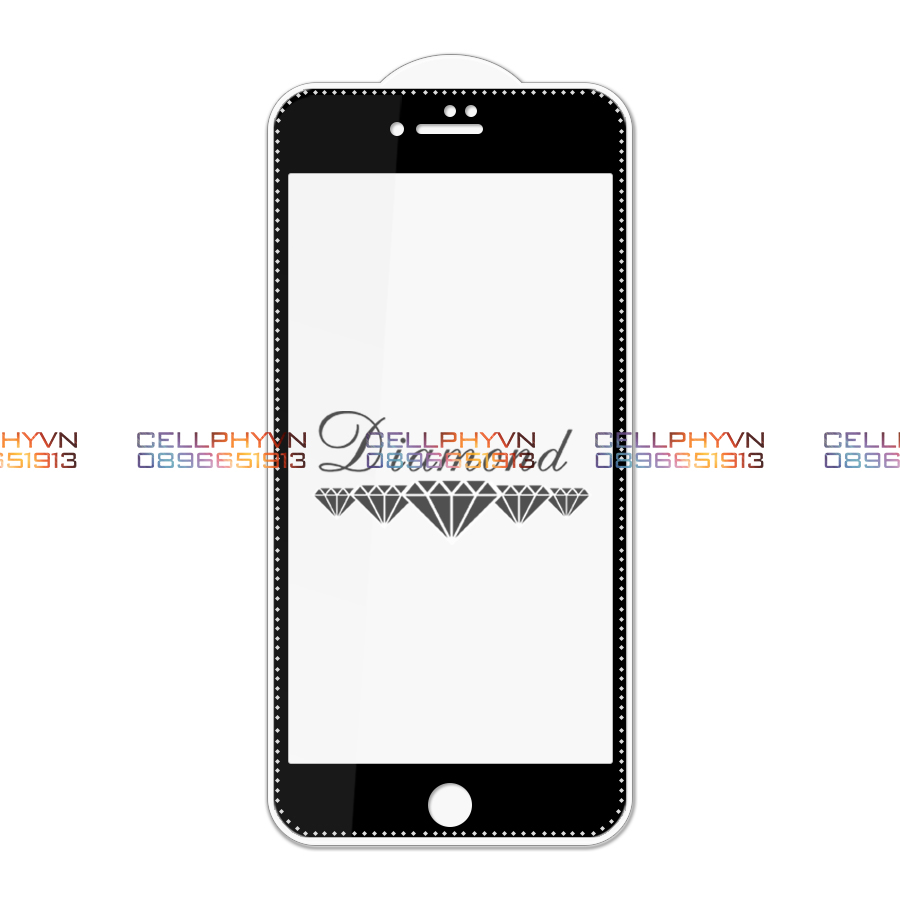 Cường lực viền kim cương IPhone SE 2020