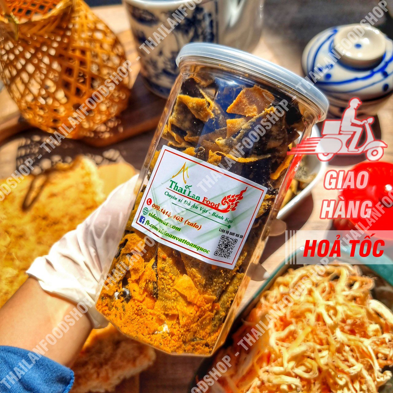 Rong Biển Trứng Muối Hàn Quốc - Lon 150gr