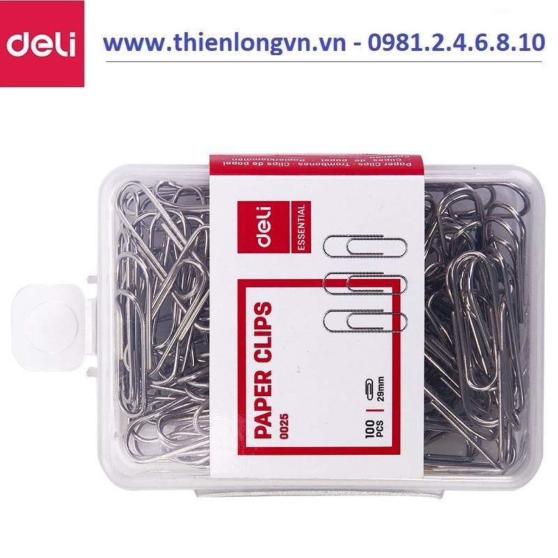 Ghim vòng inox Deli - E0025