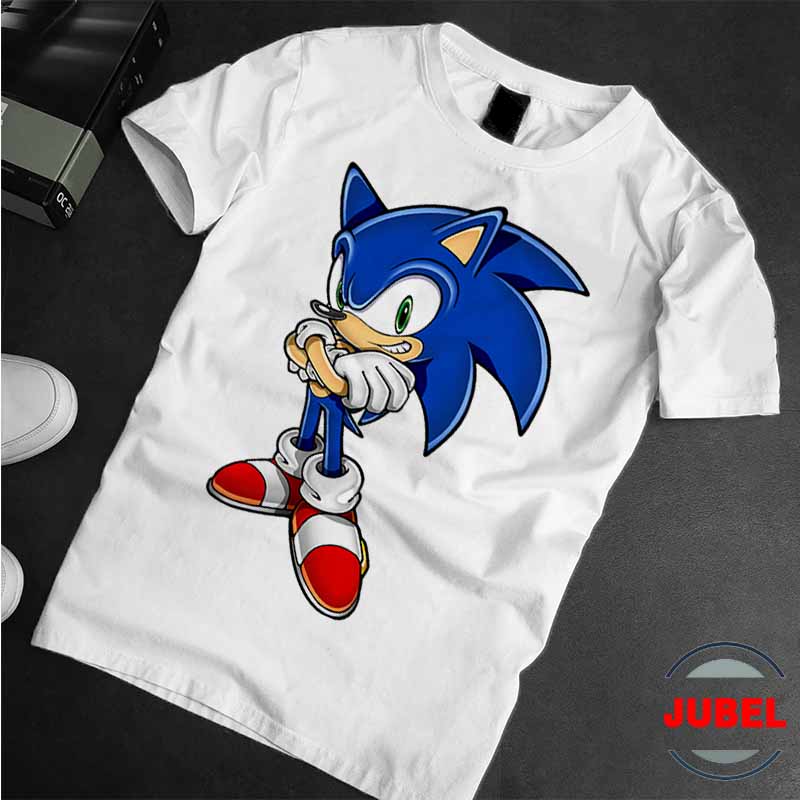 Áo thun Unisex - nhím sonic chất