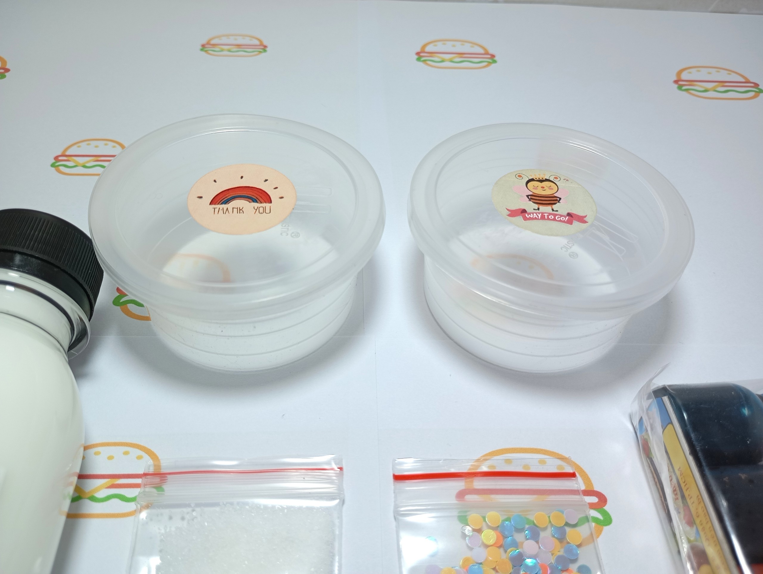 (BK24) KIT LÀM SLIME BASIC - DỤNG CỤ LÀM SLIME CƠ BẢN, AN TOÀN, ĐƠN GIẢN