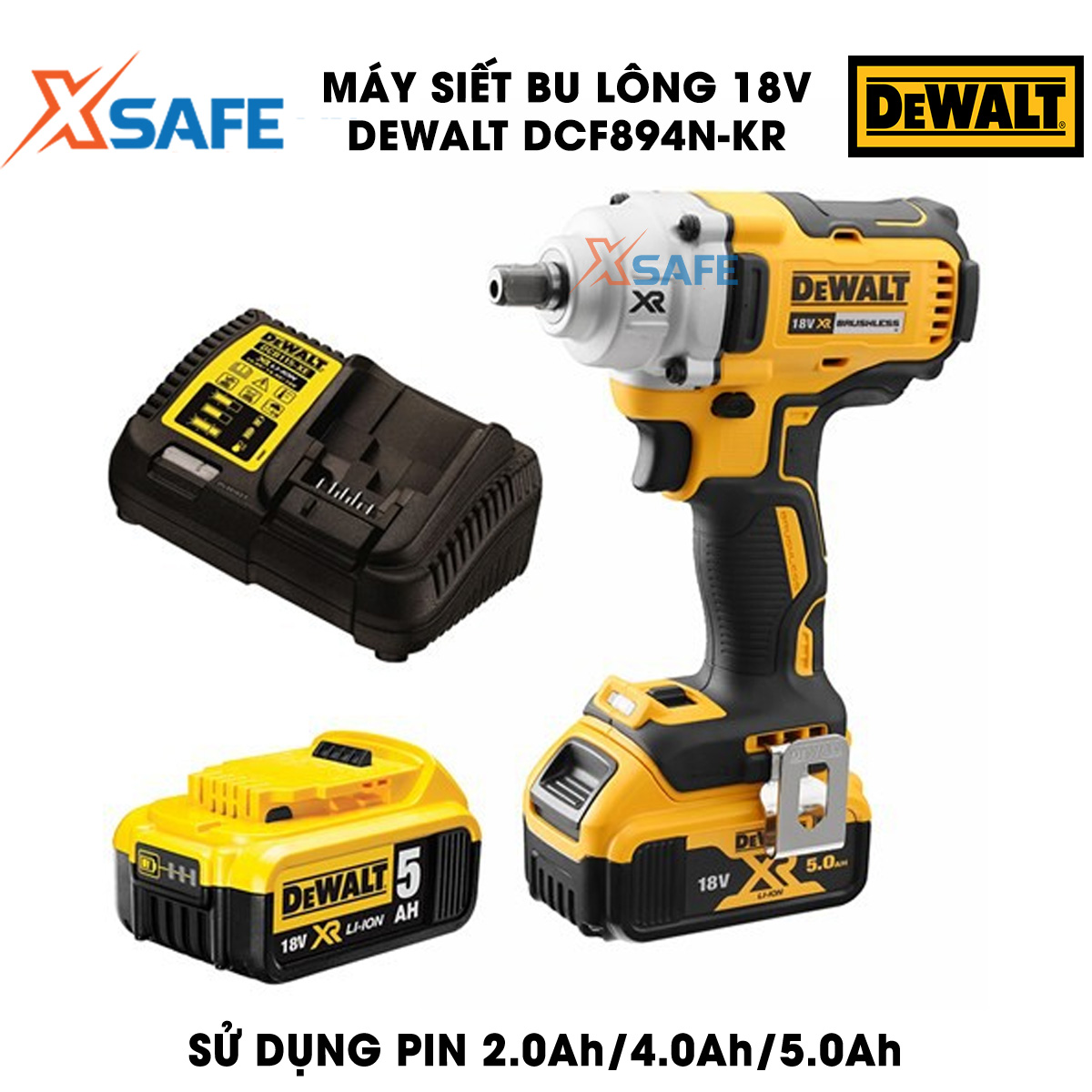 Machine fasten bolts 18v DeWalt dcf894n-kr machine fasten bolts handheld force strangle maximum 447nm, no-load speed 0-2000 rpm/min, 3 years-
