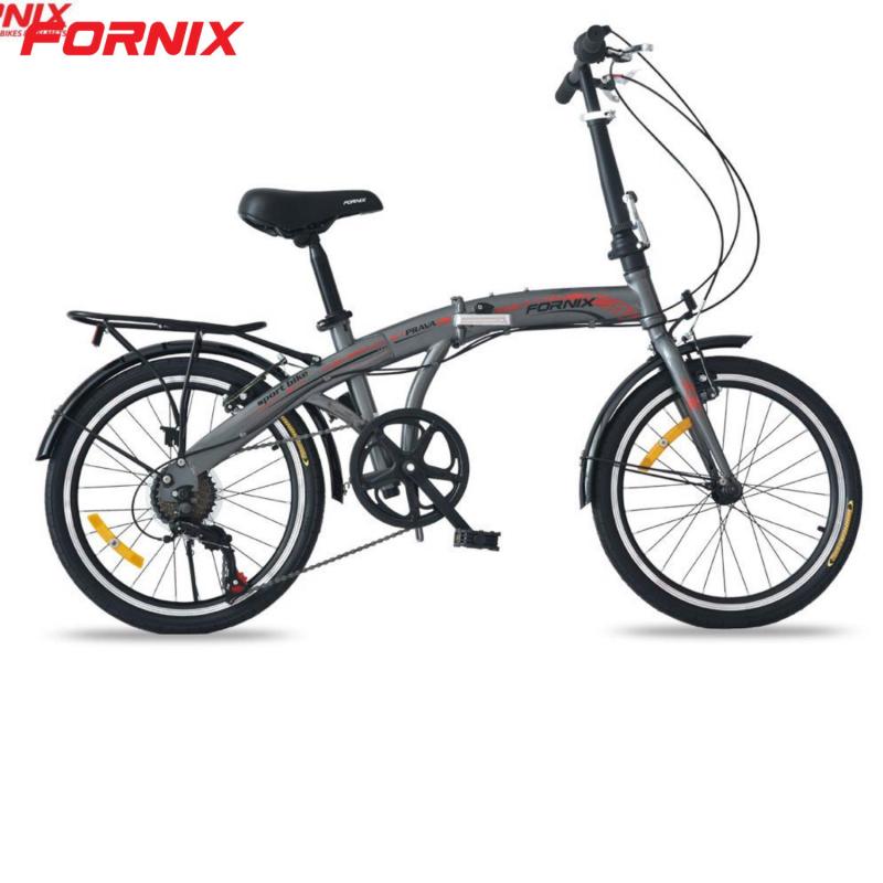 Phân phối Xe đạp gấp Prava màu BẠC MỜ ĐẸP