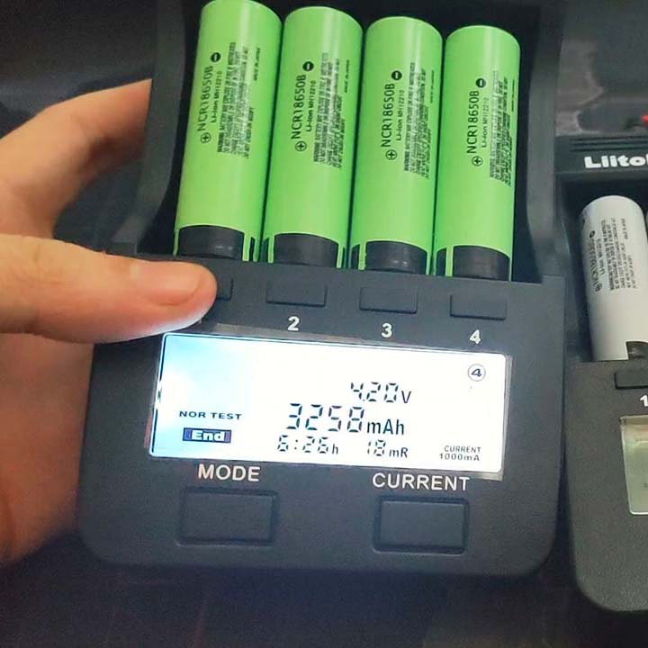 Cell pin 18650 dung lượng 3200mAh xả 5A