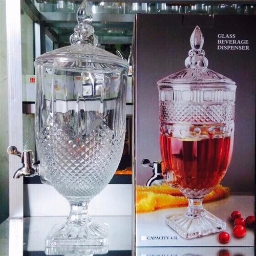 Bình thủy tinh có vòi cao cấp dung tích 2L-3L-5L