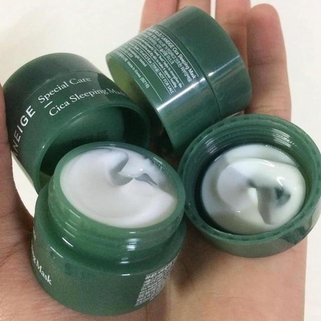 [HCM]Mặt nạ ngủ Laneige Cica Sleeping Mask Minisize 10ml