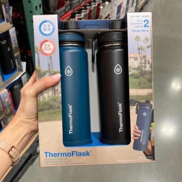 Bình giữ nhiệt Thermoflk ♥️ set bình giữ nhiệt