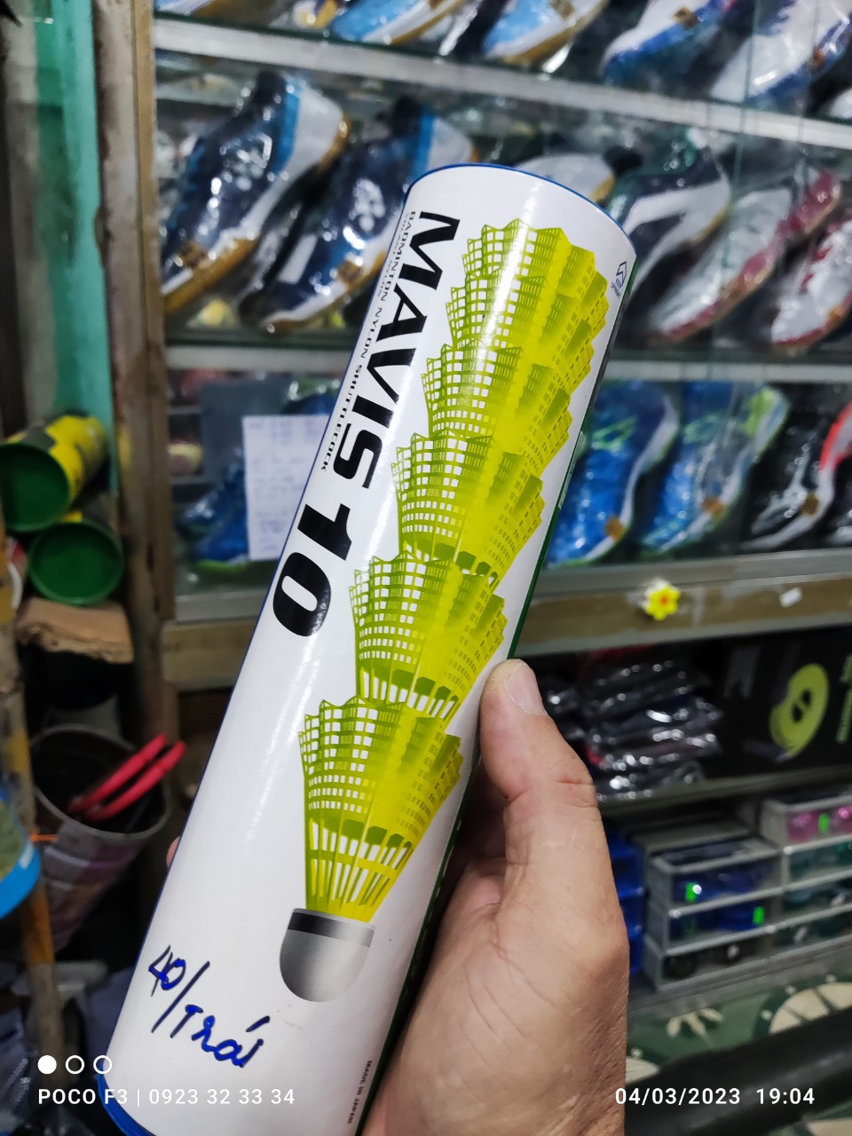 Hộp cầu lông Cao cấp Yonex Mavis 10 (6 trái/hộp)
