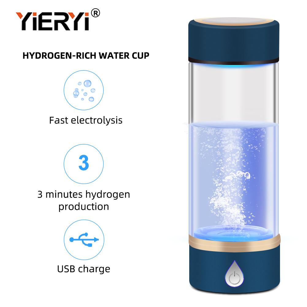 yieryi New 6 in 1 H2/PH/ORP/TEMP TDS EC Meter Digital Water Quality Tester for Pools Drinking Water Aquariums