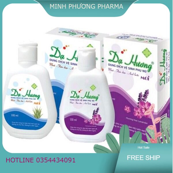 Dung dịch vệ sinh DẠ HƯƠNG chai 100ml