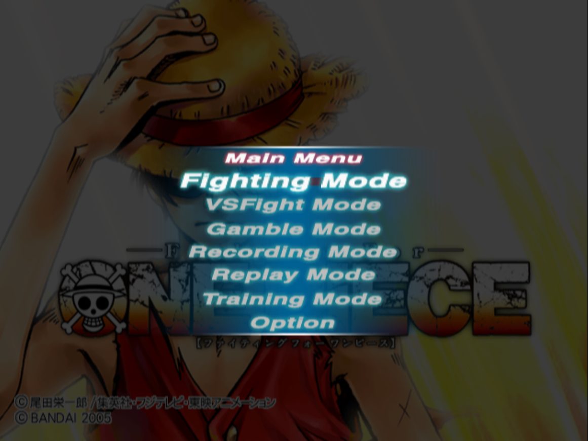đĩa game ps2 fighting for one piece