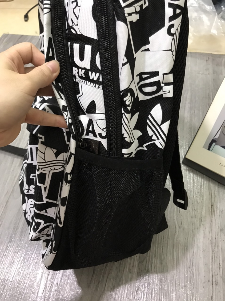 Balo Makes it chất liệu polyester hàng Quảng Châu dày đẹp
