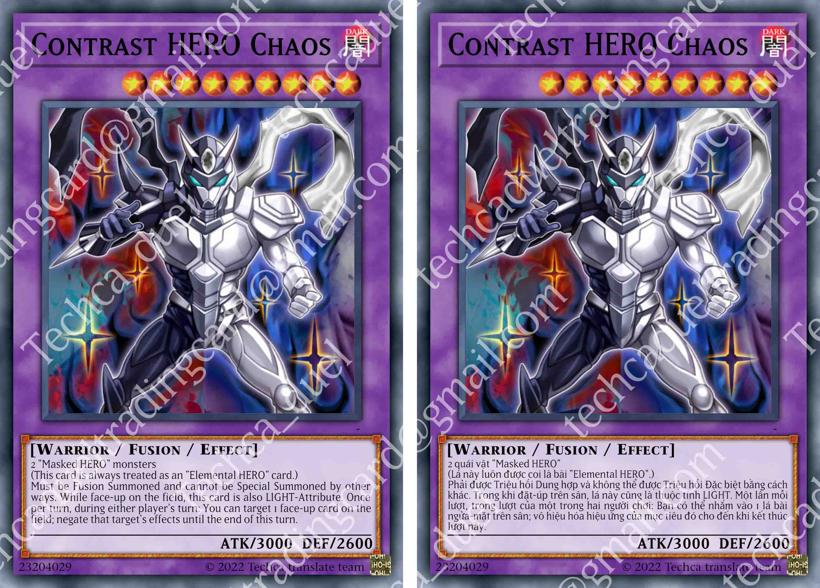 Bài In Tiếng Việt - Bộ bài Yugioh - Structure Deck - HERO Strike