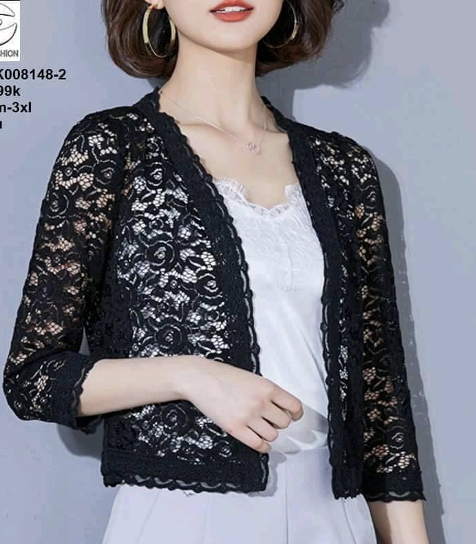 Áo khoác ren nữ cho bạn gái phong cách hàn quốc