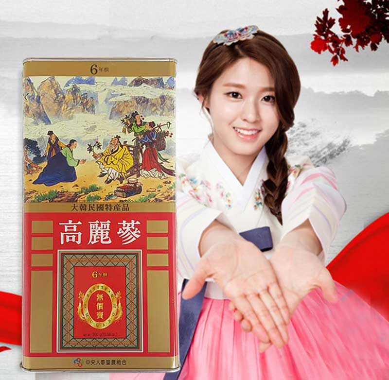 Nhân sâm khô Hàn Quốc - Joongang 300g