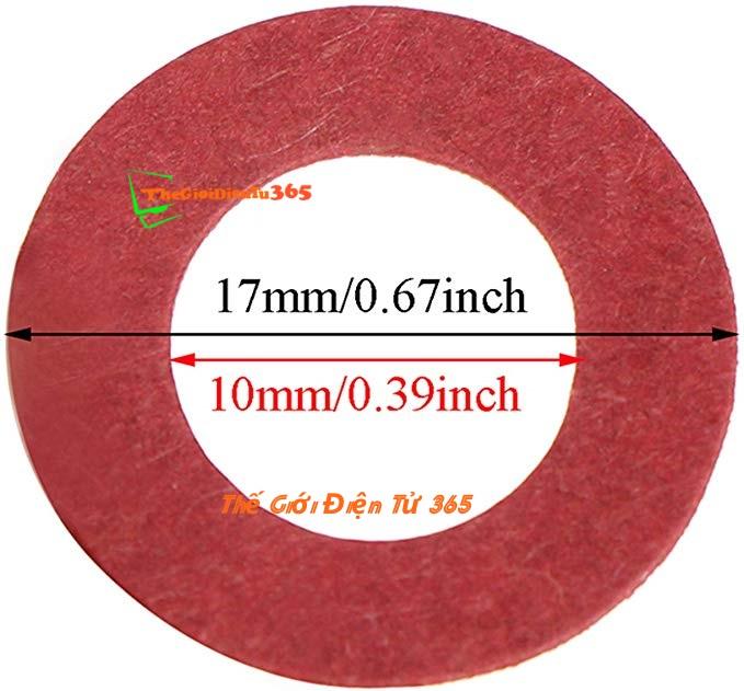 MIẾNG DÁN 1 CELL BẢO VỆ CỰC CHO CELL PIN 18650 –  ĐỎ