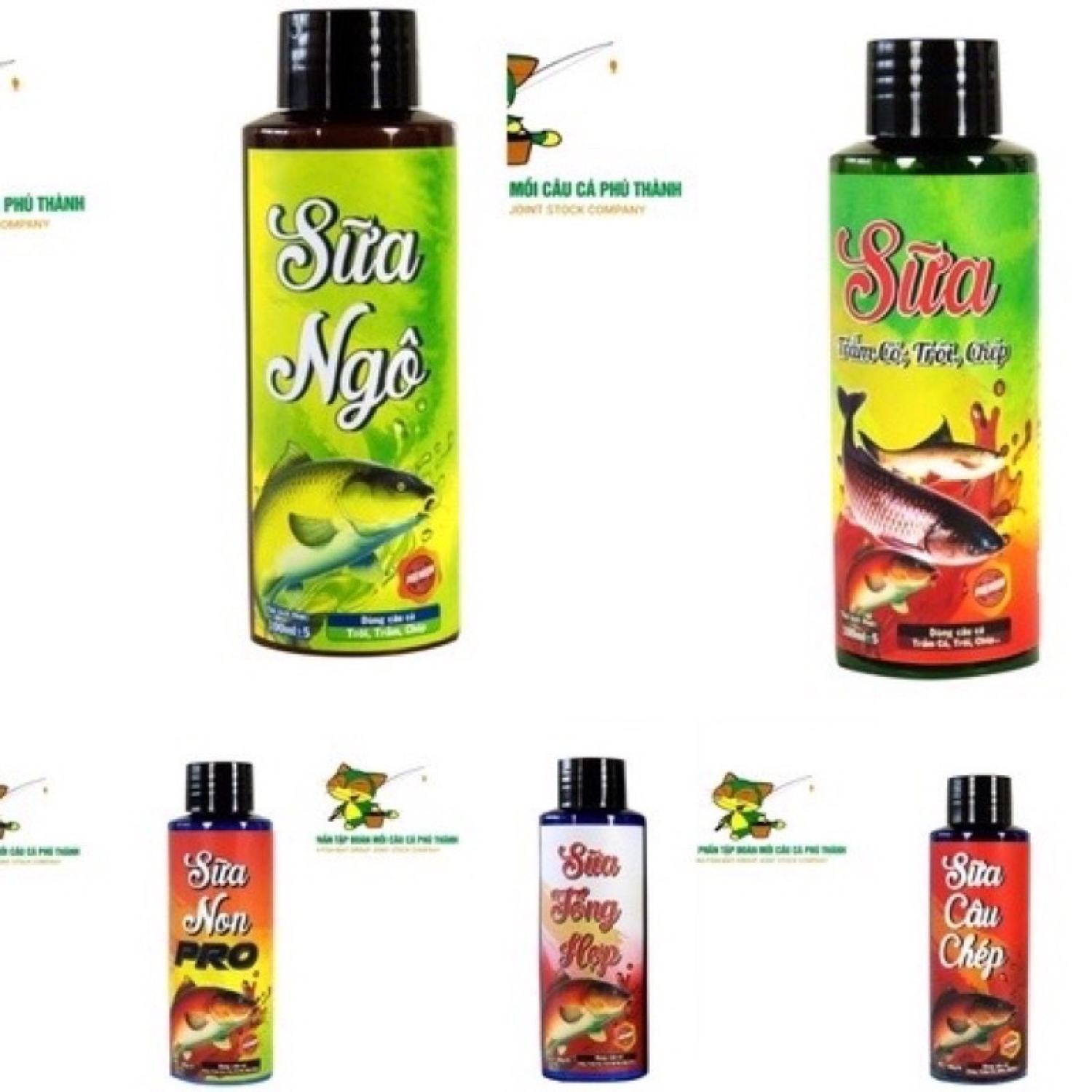 Mồi Thính Dụ Cá Siêu Nhậy Phú Thành Dụ Trắm Trôi Chép