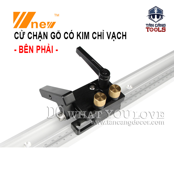 Bộ Cử Chặn Gỗ Wnew Có Kim Chỉ Vạch