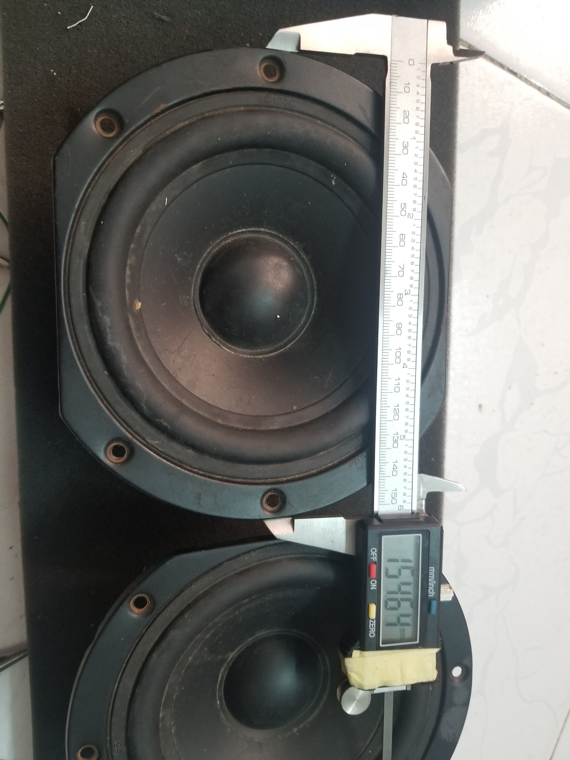 Loa bass tháo tháo máy 15cm