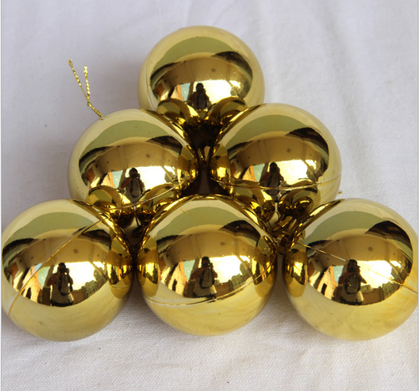 12 trái châu trang trí noel 3cm MẪU E9