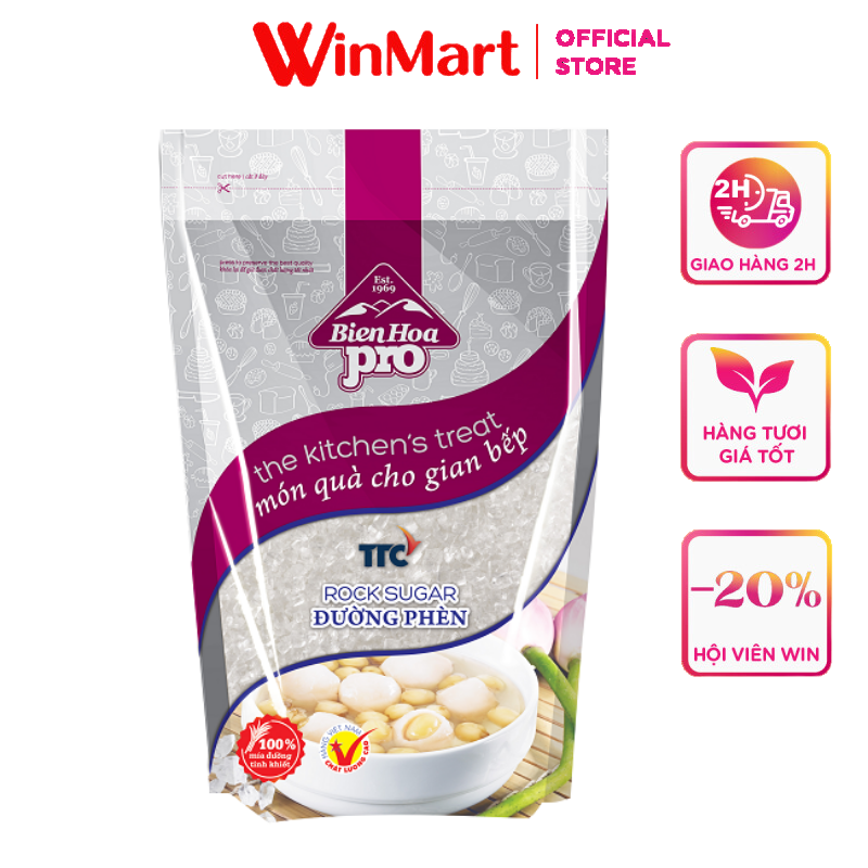 - đường phèn biên hòa gói 500g
