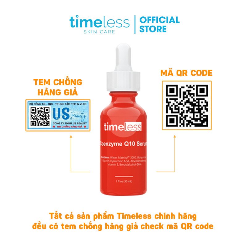 Tinh Chất Chống Lão Hóa Timeless Coenzyme Q10 Serum (30ml)