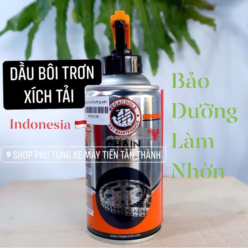 Chai xịt dưỡng sên 300ml-megacools - chain lube