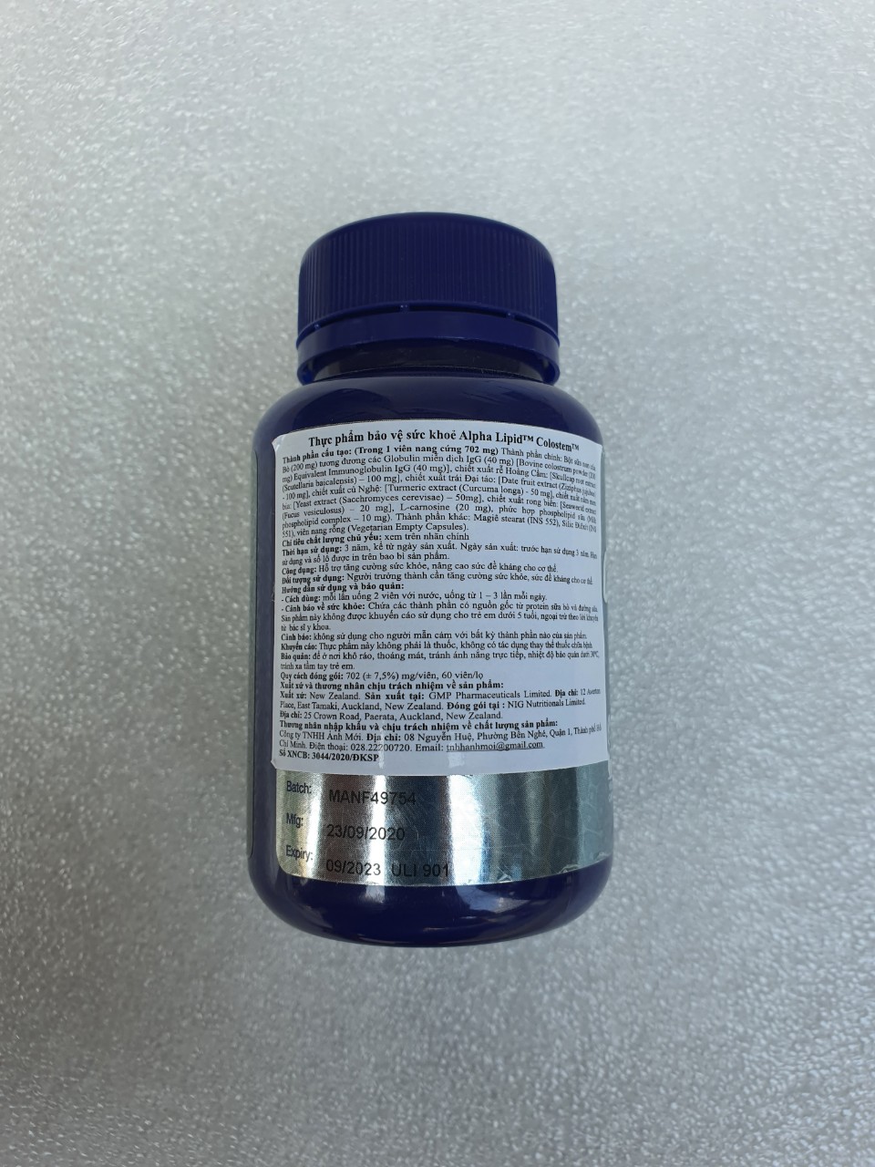 [Hoàn Tiền Giảm 10%]-[CHÍNH HÃNG] [Combo 2 Sản Phẩm] Sữa Non Alpha Lipid Và Sữa Viên Colostem