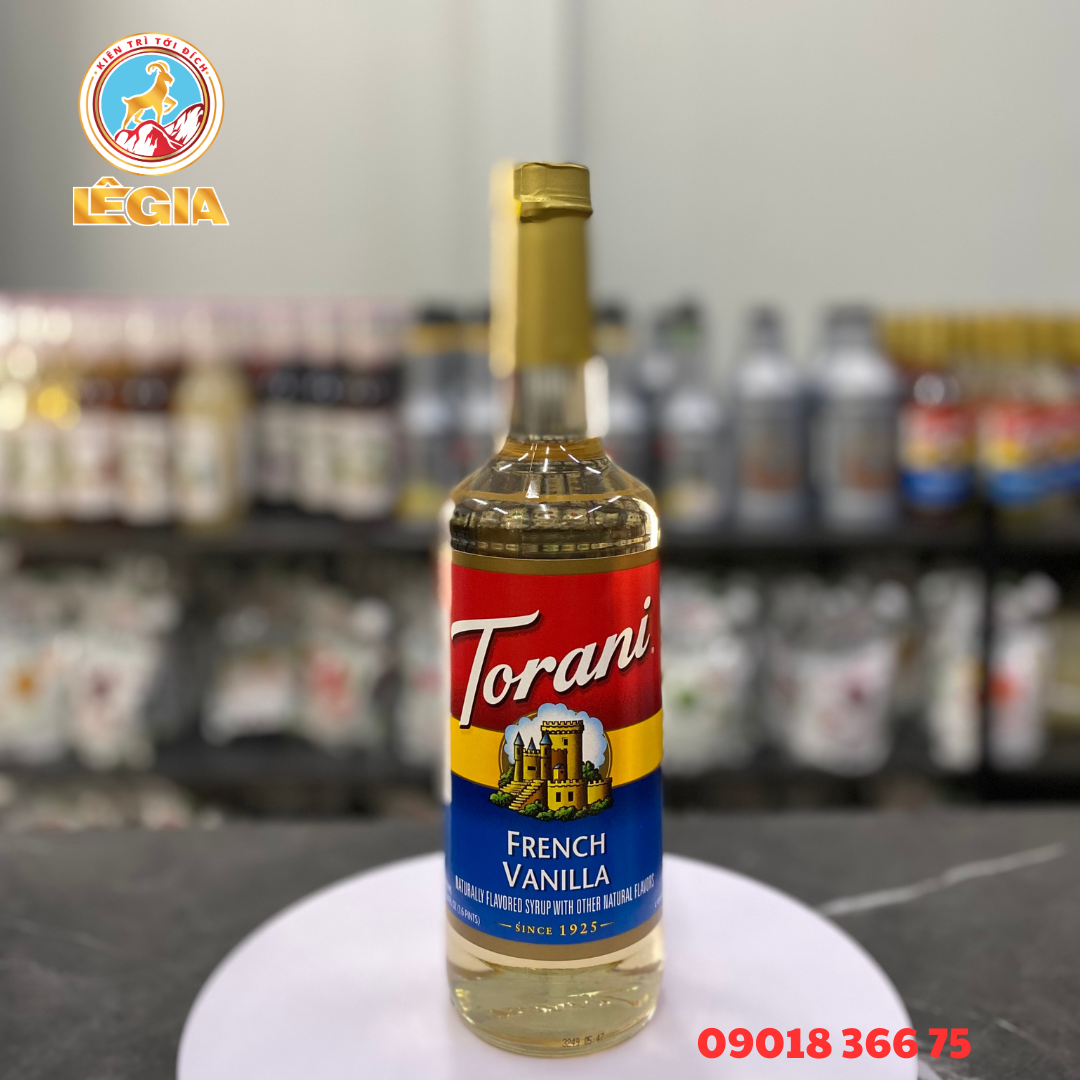 Siro torani vani pháp 750ml - torani french vanilla syrup
