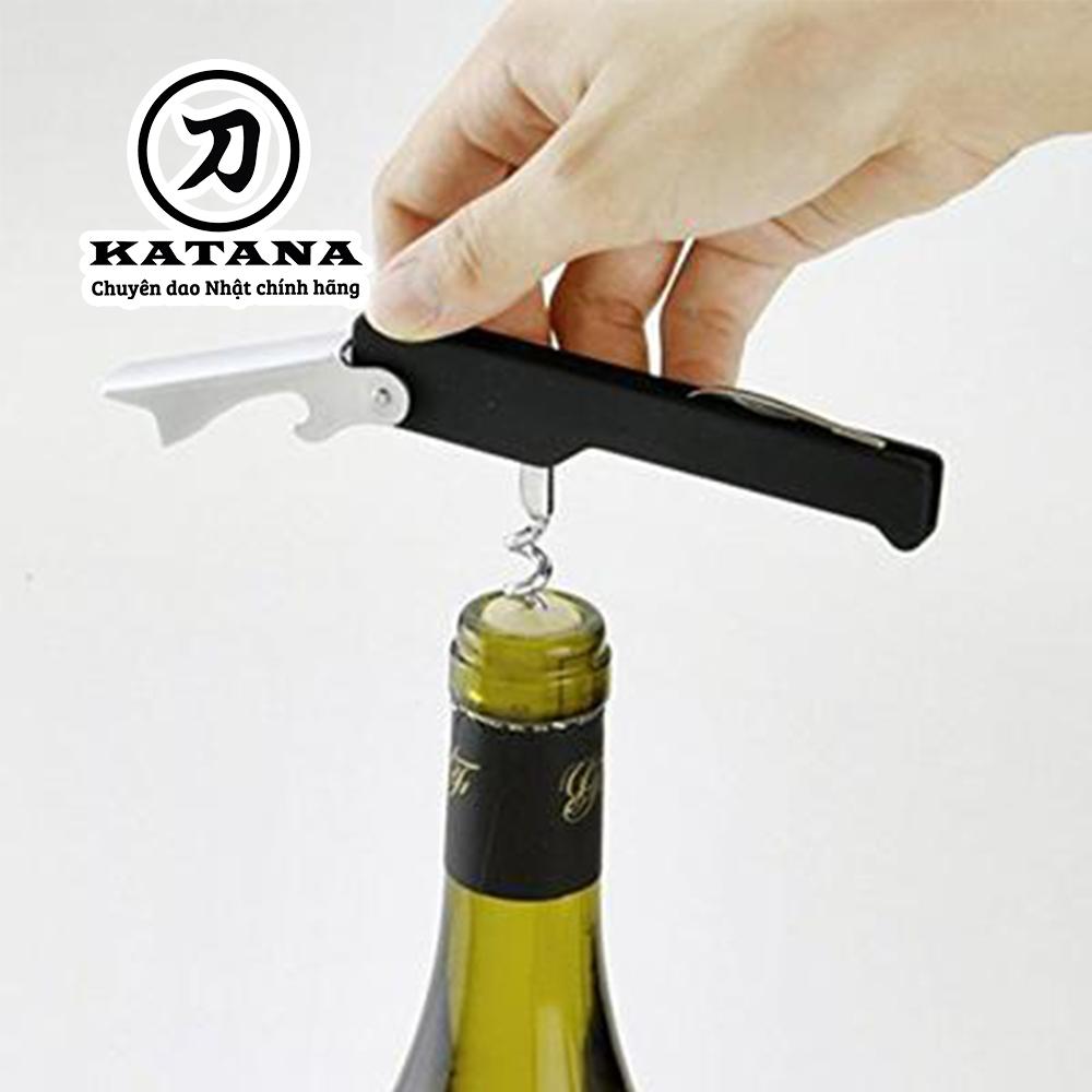 Dụng cụ mở nắp chai vang cao cấp nhật đa năng kai dh7182