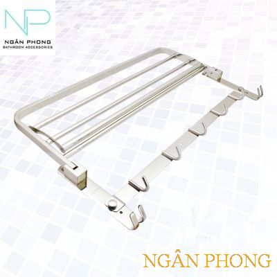 [HCM]GIÁ TREO KHĂN INOX SUS 304