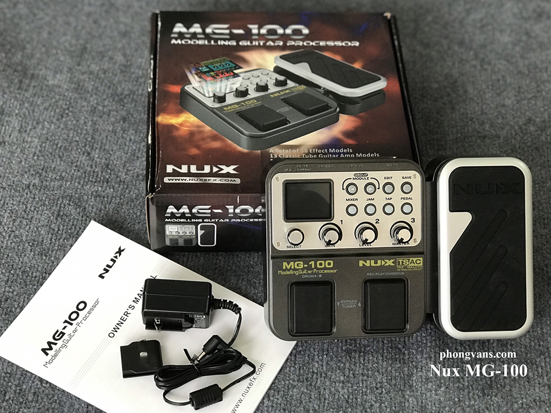 Phơ guitar điện nux mg-100