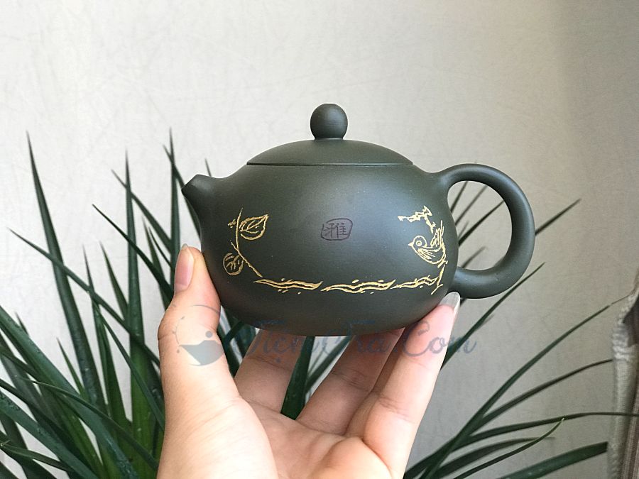 Ấm Tử Sa Tây Thi Lục Sa 200ml