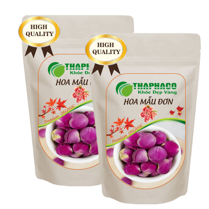 [Túi Lớn Loại 1kg] Hoa Mẫu Đơn Sấy Khô Cao Cấp - Của Thảo Dược THAPHACO