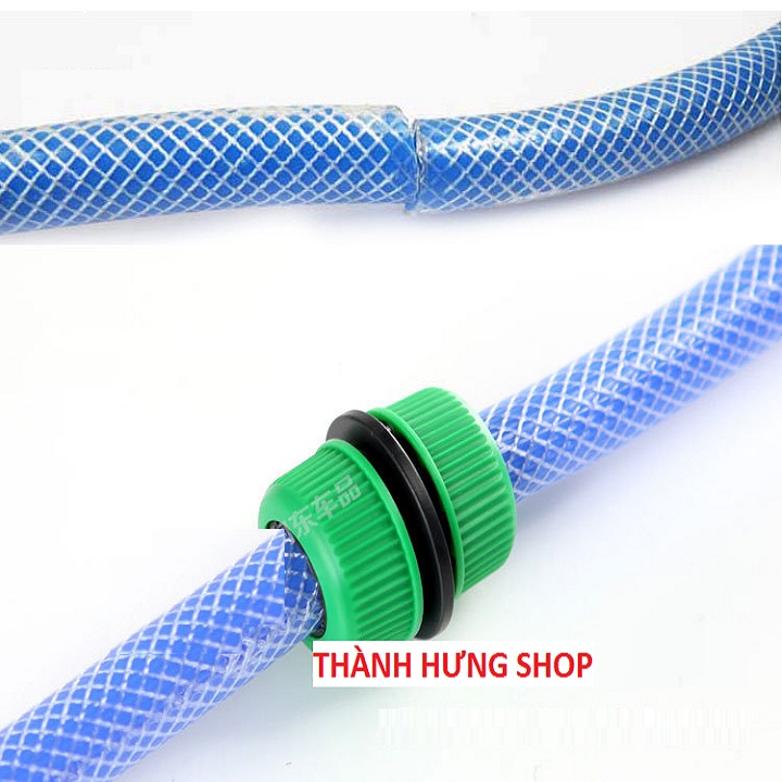 1 CÁI MÀU XANH. NỐI NHANH ỐNG NƯỚC MỀM 16mm VỚI 16mm. TH205