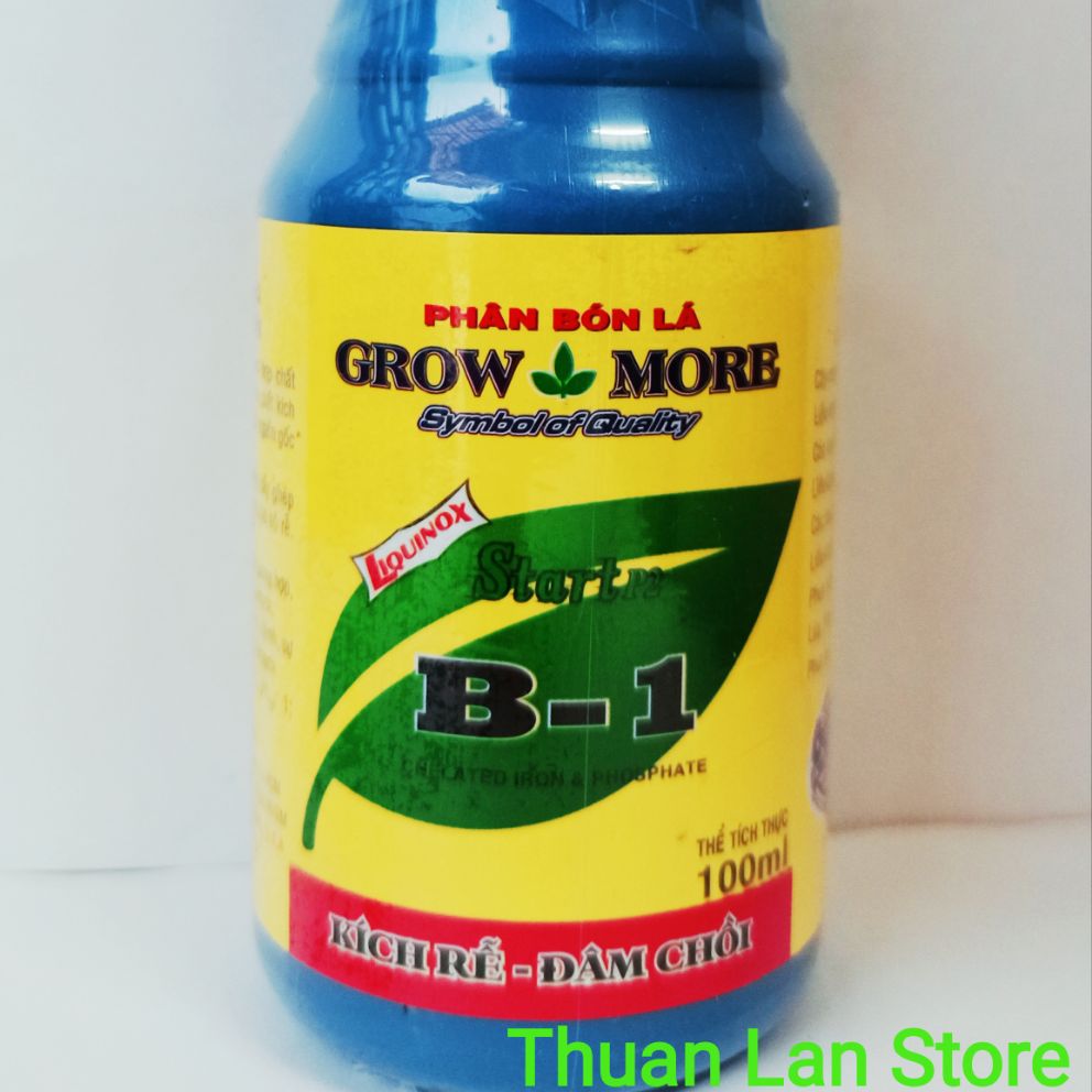 Phân bón lá vitamin b1 growmore 100ml